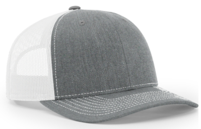 RICHARDSON 112 TRUCKER SNAP BACK  Grey/White